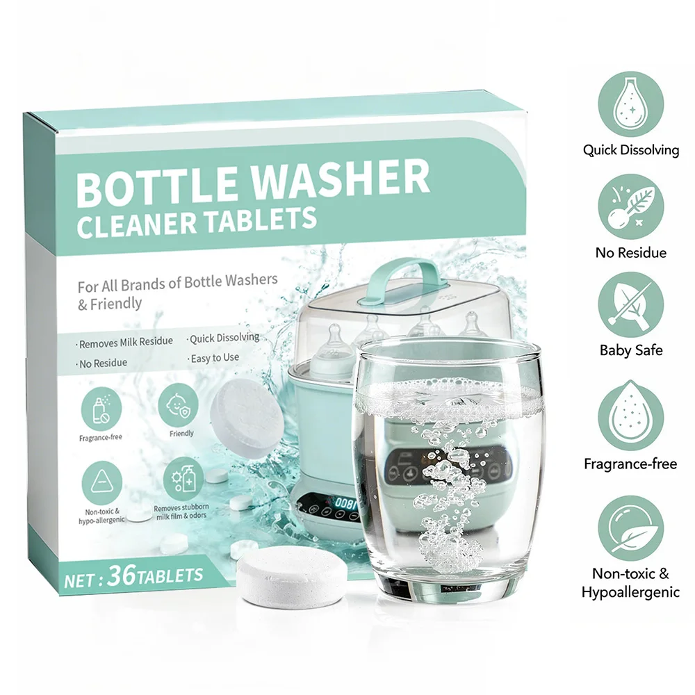 Zwitsal Baby Products - Tabletki do odkamieniania butelek dla niemowląt,